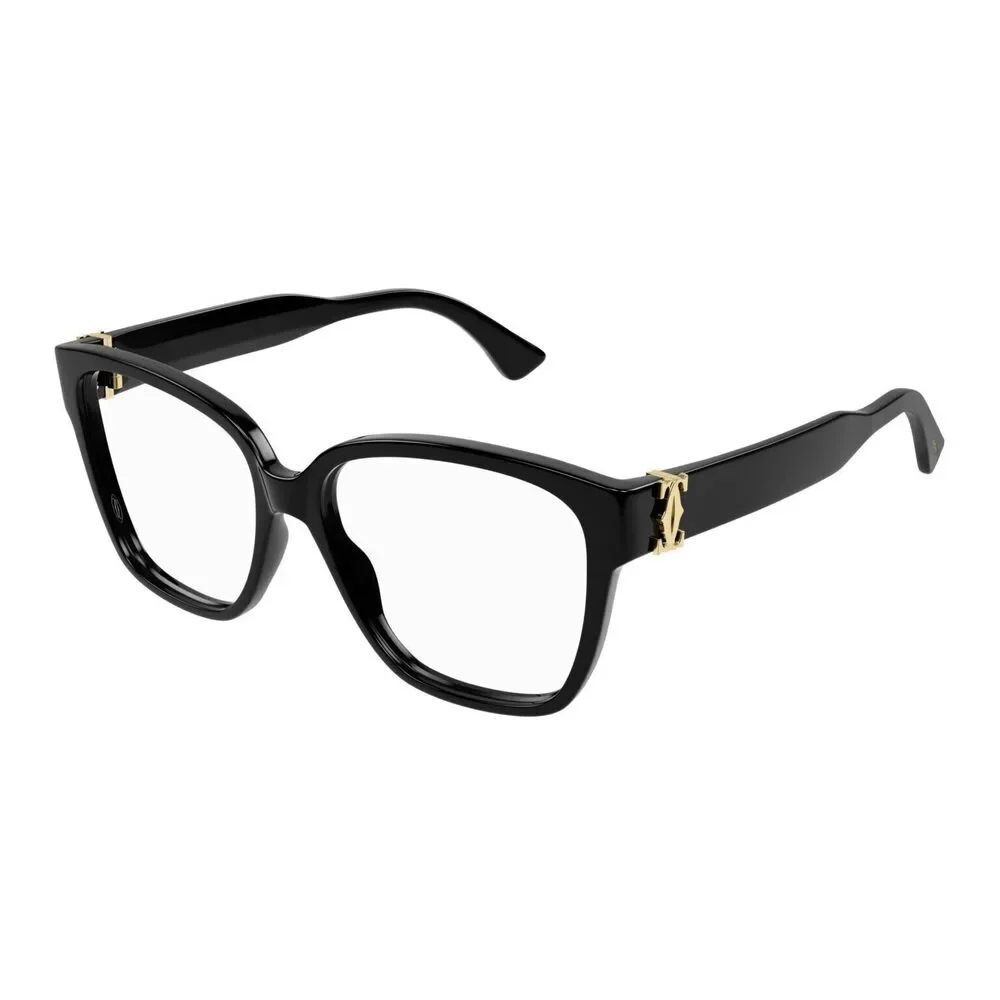 Cartier CT0451o-001 Eyeglasses Black Acetate